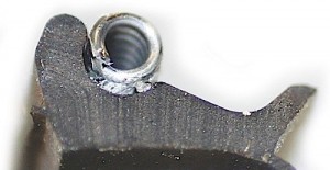 Wheel bearing metal shell