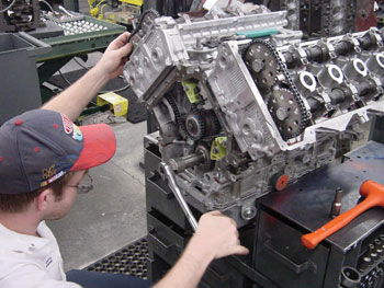 Remanufactured engines have been reconditioned to like-new condition. Most also carry a warranty. 