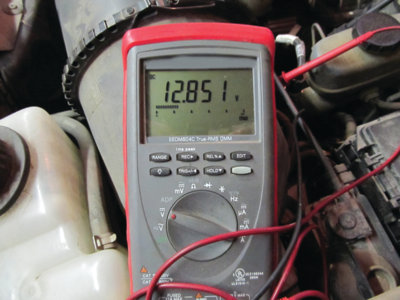 battery voltage