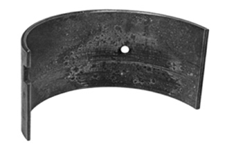 figure 4: foreign particles in the bearing lining may be the result of improper cleaning or a failure to replace the filter and may include road dirt and sand. (courtesy of mahle clevite)