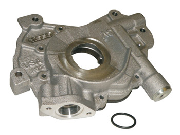 melling's ford modular 4.6l & 5.4l 3-valve and 5.4l 4-valve engines (2004 and newer) m340 & m360 stock replacement oil pumps have 30% more flow as compared to the original 4.6l & 5.4l 2-valve engines. the increase in flow is required by the variable valve timing (vvt).