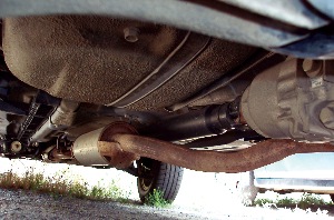 photo 1: the compact design of this honda cr-v isn’t adaptable to drastic changes in suspension height.
