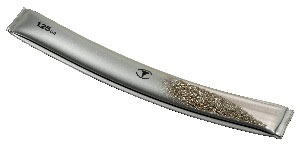 IMI's XactBalance is a fixed, thermoplastic cartridge that contains free-moving steel particles that constantly readjust as the tire/wheel assembly moves.