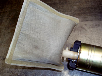 to avoid a repeat of an insufficient fuel problem, inspect the original fuel pump inlet filter. if it’s clogged with debris, the fuel tank may require  cleaning or replacement. 
