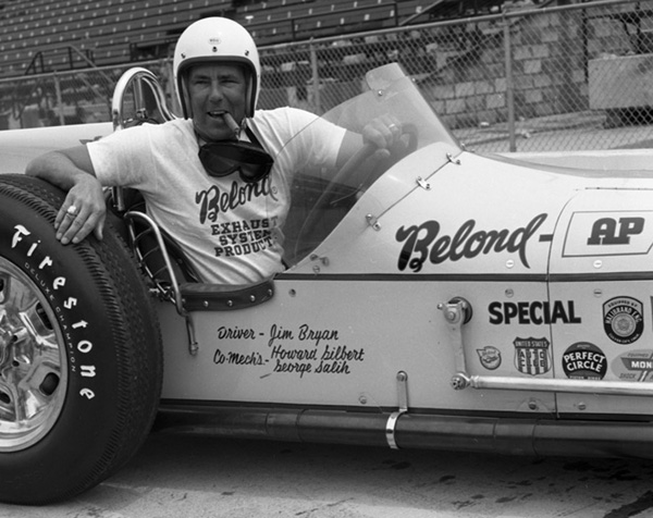 many belond exhaust systems were sold when the cigar-chomping jim bryan won in 1958.