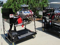The winning team's finished engine.