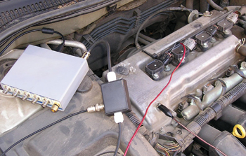 USB Autoscope II, seen here, is designed to diagnose various electronic systems, ignition systems and fuel systems on gasoline engines.