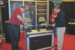 I recently had the opportunity to test out new 12-volt cordless tools at the Matco Tools Expo.