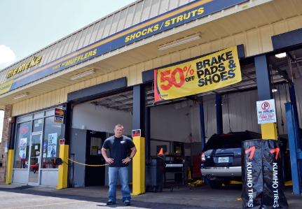 in may, navy veteran tom perez purchased a meineke car care center location in pensacola, fla., with the help of boost a hero, a crowdfunding site to help veterans open franchises. 